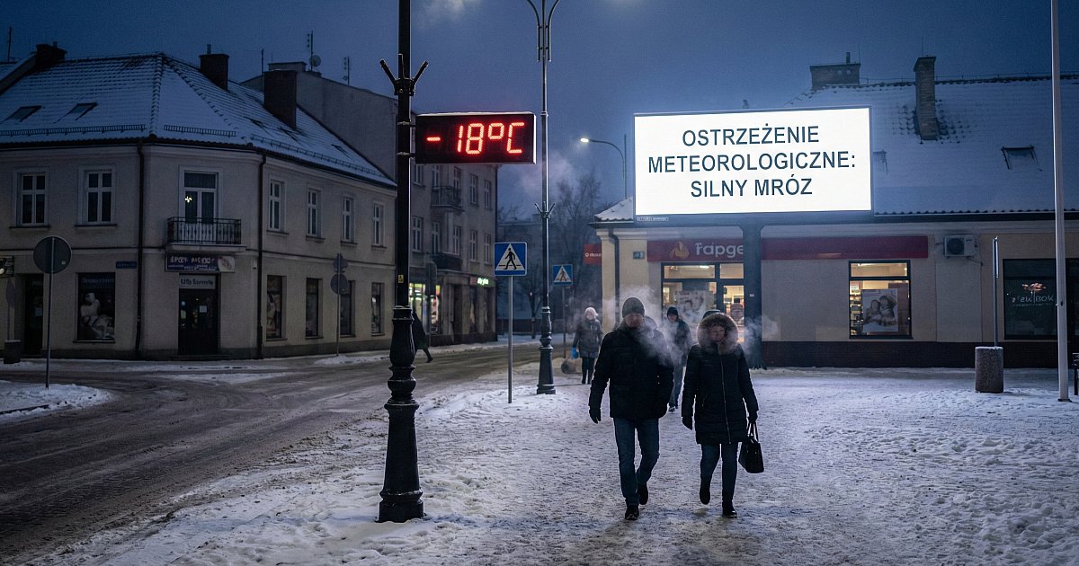 Mroźny rekord tej zimy przed nami? Arktyczne powietrze nad Mielcem - HEJ.MIELEC.PL