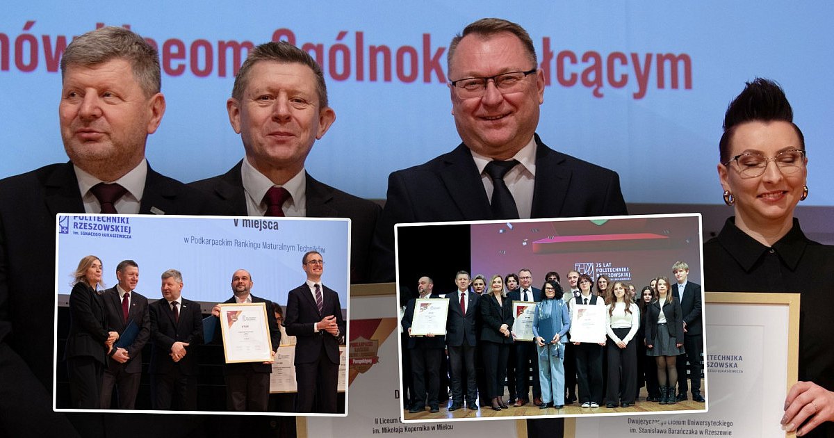 Mieleckie szkoły na gali w Rzeszowie. "Potwierdziły..." - HEJ.MIELEC.PL