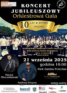 Koncert jubileuszowy Młodzieżowej Orkiestry Gminy Przecław