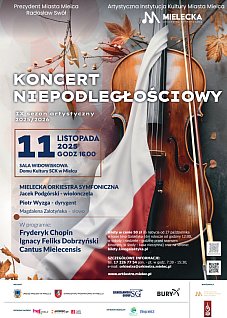 Koncert Niepodległościowy Mieleckiej Orkiestry Symfonicznej