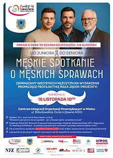 Męskie spotkanie o męskich sprawach