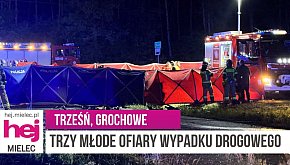 TRZY MŁODE OFIARY WYPADKU DROGOWEGO