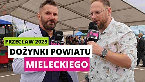 Dożynki Powiatu - starosta dożynkowy Marcin Wąsik