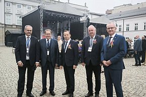 Fryderyk Kapinos na Dożynkach Prezydenckich w Warszawie-13316