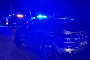 Kolizja i ucieczka BMW w centrum-101220