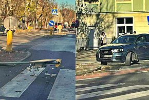 Kolizja w centrum miasta! Utrudnienia!-102005