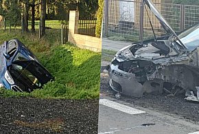 Czołowe zderzenie w Padwi. Trzy osoby w szpitalu-102416