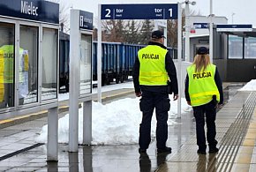 Akcje dywersji na kolei. Mieleccy policjanci działają-102693
