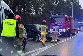 Wypadek na wylotówce z Mielca. Utrudnienia-103164