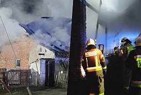 Nocny pożar w Brniu. Obiekt doszczętnie zniszczony-103539