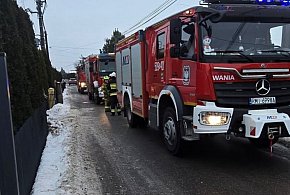 Pożar piwnicy pod Mielcem. Cztery zastępy na miejscu-104593