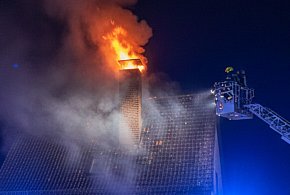 Kolejny pożar sadzy w kominie. Uwaga: idą mocne mrozy