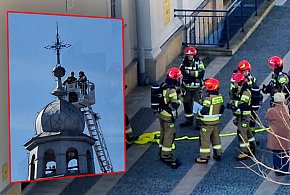 Strażacy w Bazylice na mieleckiej Starówce
