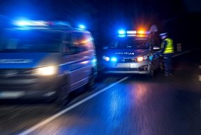 Młody kierowca hondy pijany. Miał narkotyki