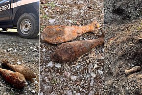 Znaleźli granaty moździerzowe. Saperzy na miejscu