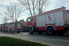 Wybuch pieca! Jedna osoba poszkodowana!