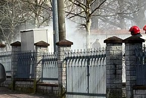 Pożar przy Bazylice! Tym razem to NIE ćwiczenia