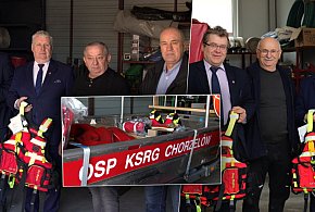 Nowy sprzęt ratowniczy dla Chorzelowa i Rzędzianowic