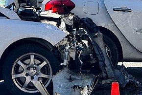 Zderzenie dwóch osobówek w centrum!