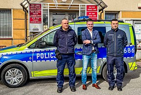 Nowy radiowóz dla policjantów z Wadowic