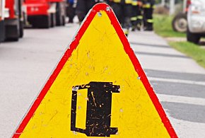 Dachowanie na obwodnicy! Utrudnienia