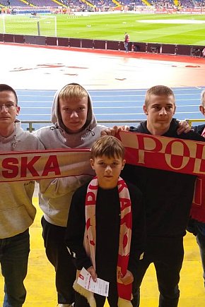 Mieleccy kibice na meczu Polska - Finlandia-13284