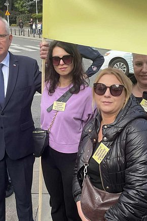 Mielecki WTZ na proteście w Warszawie-13413