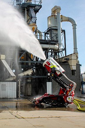 Nowatorska turbina gaśnicza na testach w Mielcu-13434