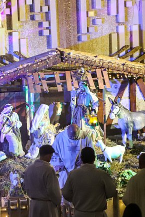 Pasterka w parafii pw. Ducha Świętego w Mielcu-13768