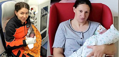 Mały - wielki cud. Pani Ania urodziła w domu. Medycy zdążyli pomóc-102305