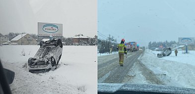 Wypadek w Woli Mieleckiej. Utrudnienia!-104314