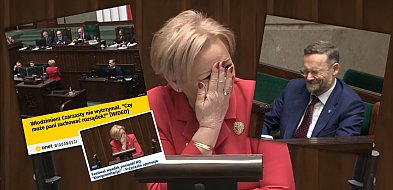 Gorąco w Sejmie z udziałem Krystyny Skowrońskiej. Było o pudelku [WIDEO]