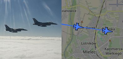 Lotnictwo NATO operuje nad regionem