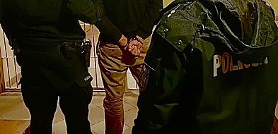 Poszukiwany, pijany rowerzysta próbował oszukać policję