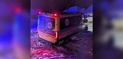 Nietypowa interwencja OSP. Pomogli medykom