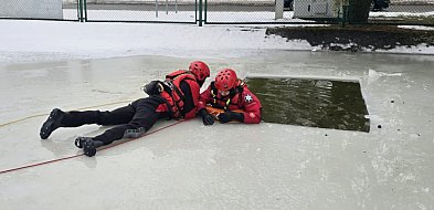 Mieleccy strażacy trenowali w ekstremalnych warunkach