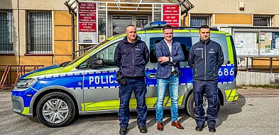 Nowy radiowóz dla policjantów z Wadowic