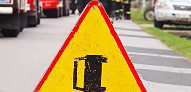 Dachowanie na obwodnicy! Utrudnienia