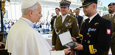 Mielczanin w Watykanie. Ks. kpt. Jacek Białek spotkał się z papieżem Leonem XIV