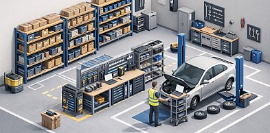 Metoda 5S w magazynie warsztatowym i serwisowym. Jak uniknąć chaosu?