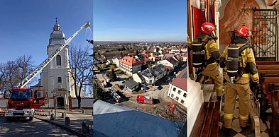 Pożar na chórze bazyliki? Znamy szczegóły ćwiczeń