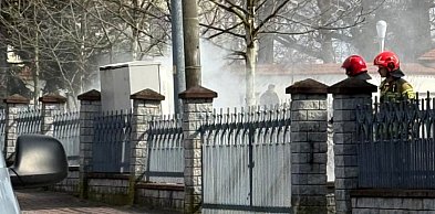 Pożar przy Bazylice! Tym razem to NIE ćwiczenia