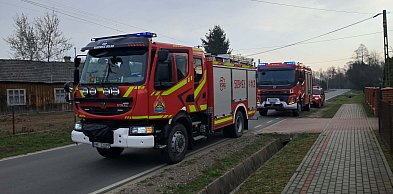 Pożar kuchni w domu jednorodzinnym. Akcja służb