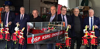 Nowy sprzęt ratowniczy dla Chorzelowa i Rzędzianowic
