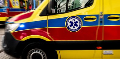 Wypadek z udziałem motocyklisty. 17-latek w szpitalu