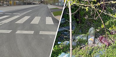 Ul. Targowa oficjalnie oddana do użytku. Mieszkańcy pytają o brak koszy na śmieci