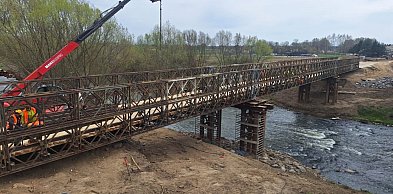 Utrudnienia w Dąbrówkach. Rusza kolejny etap budowy mostu na Wisłoku