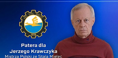 Jerzy Krawczyk odebrał pamiątkową paterę od FKS Stal Mielec