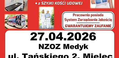 Badania osteoporozy w Mielec. Osteobus przyjedzie już 27 kwietnia
