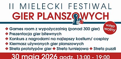 II Mielecki Festiwal Gier Planszowych już 30 maja